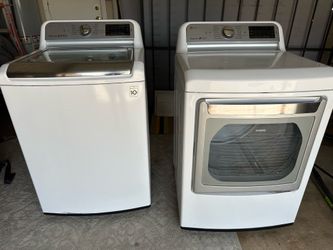 LG washer and dryer set