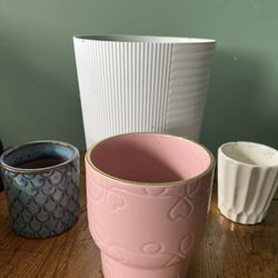 Indoor Ceramic Plant Pots