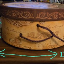 Decorative Round Angel Box