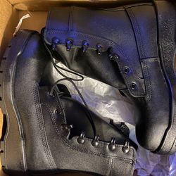 Women’s Steel Toe Military Boots 7.5 