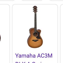Yamaha Ac3mdlx Sandburst