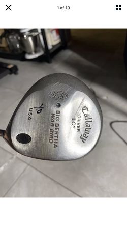 Callaway Big Bertha Wardbird 10° Driver Strong Flex Shaft Right Handed Good