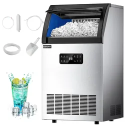 Commercial Ice Maker 100 lb/24H 33 lb, NEW