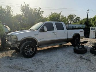 99-06 f250 diesel good 6.0 motor bad 4x4 transmission 45 day warranty