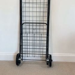 Heavy Duty Folding Shopping Cart / Grocery Cart with Wheels