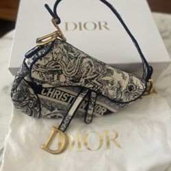 Dior Saddle Bag.  M1NT condition
