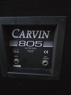 Carvin speakers