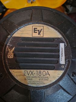 18 inch ev 1000 watts