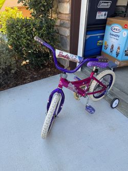 Girl Barbie Bicycle