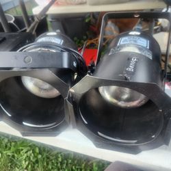 MBT P38S Theater DJ Stage Spot Light Can Lamp Unit w/Mount Brackets (2 pack)