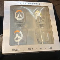 Overwatch Shot Glasses