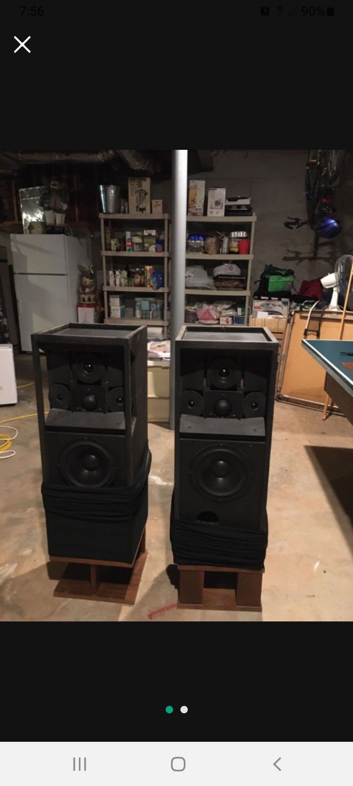 Audiophile John Fuselier 3.3 Phase Coherent Floor Standing Speakers