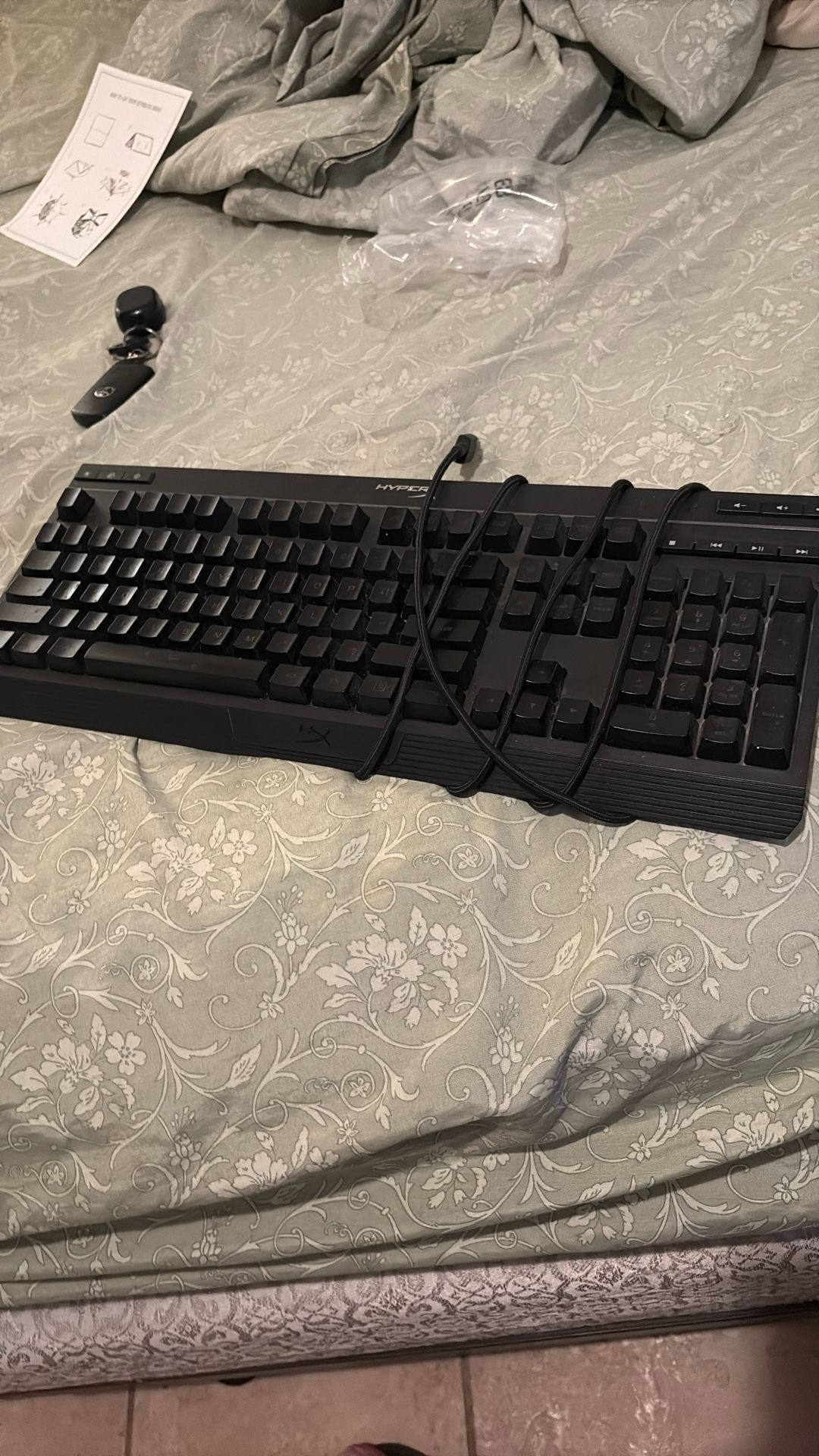Hyperx Keyboard And Belkin Mouse
