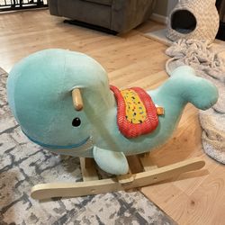 Green Whale Rocker 