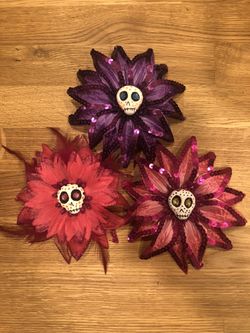 Dia de Los Muertos Hair Accessories