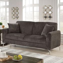 DARK GRAY LINEN SOFA