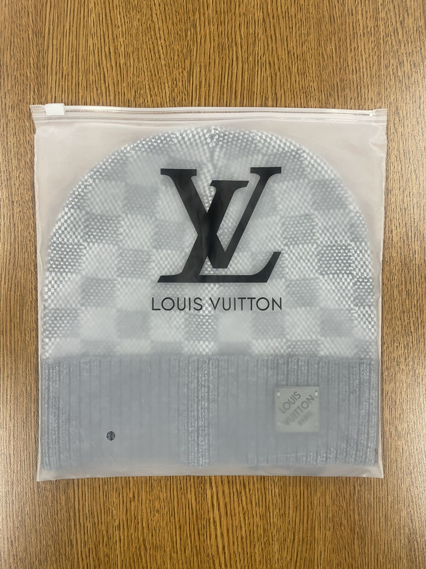 LV Beanie Grey New And Unworn Comes With All Original Tags And Packaging