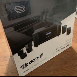 Daneli Acoustics HD-52 5.1 Home Theater Speaker System NEW UNOPENED BoX