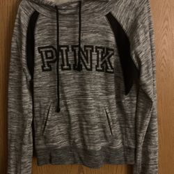 Ladies Pink Hoodie Sz Small 