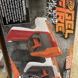 Nerf Gun Dual With Glasses 