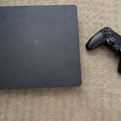 PlayStation 4 (PS4) Slim Edition With Controller
