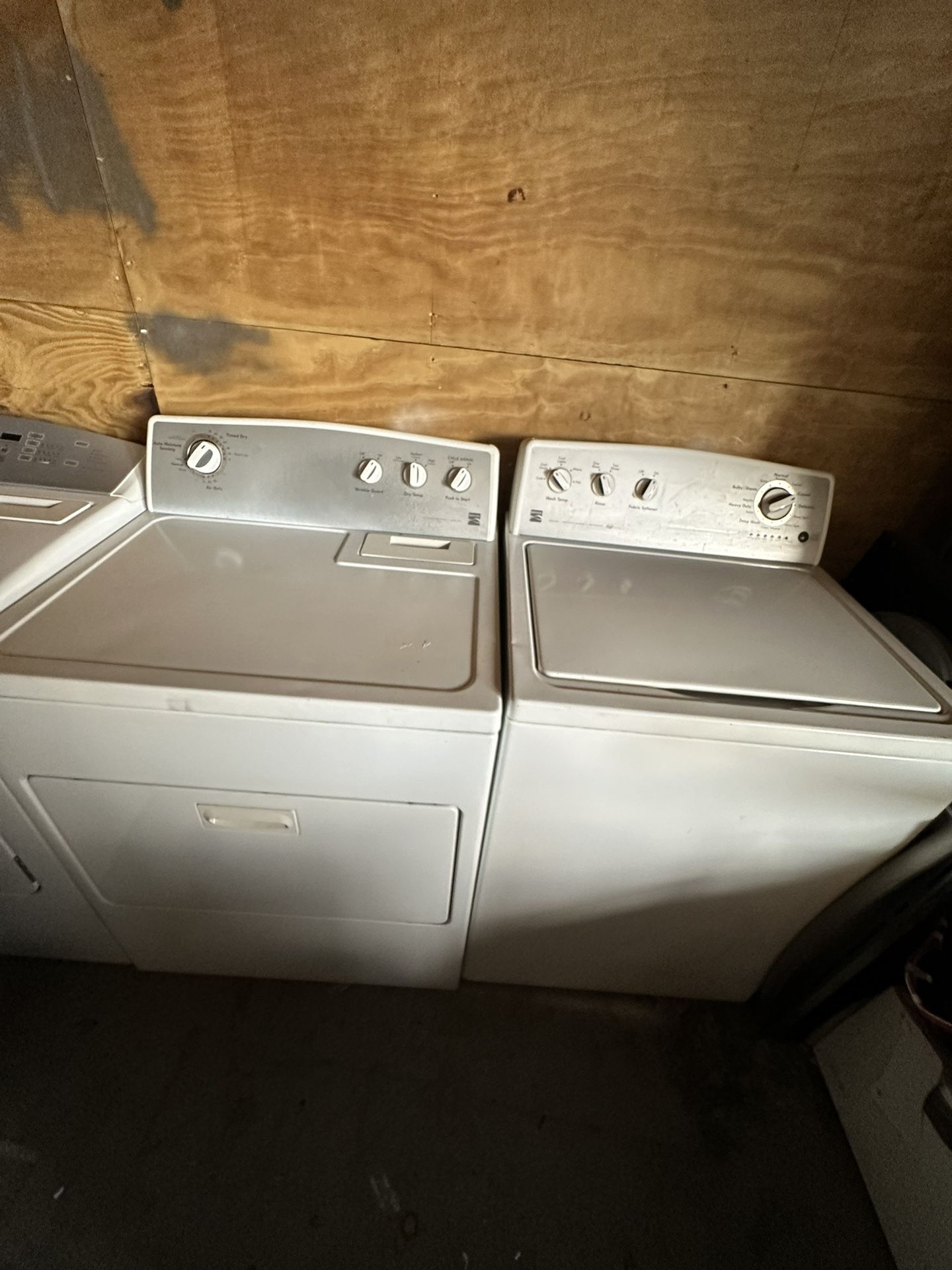 Kenmore Washer And Dryer