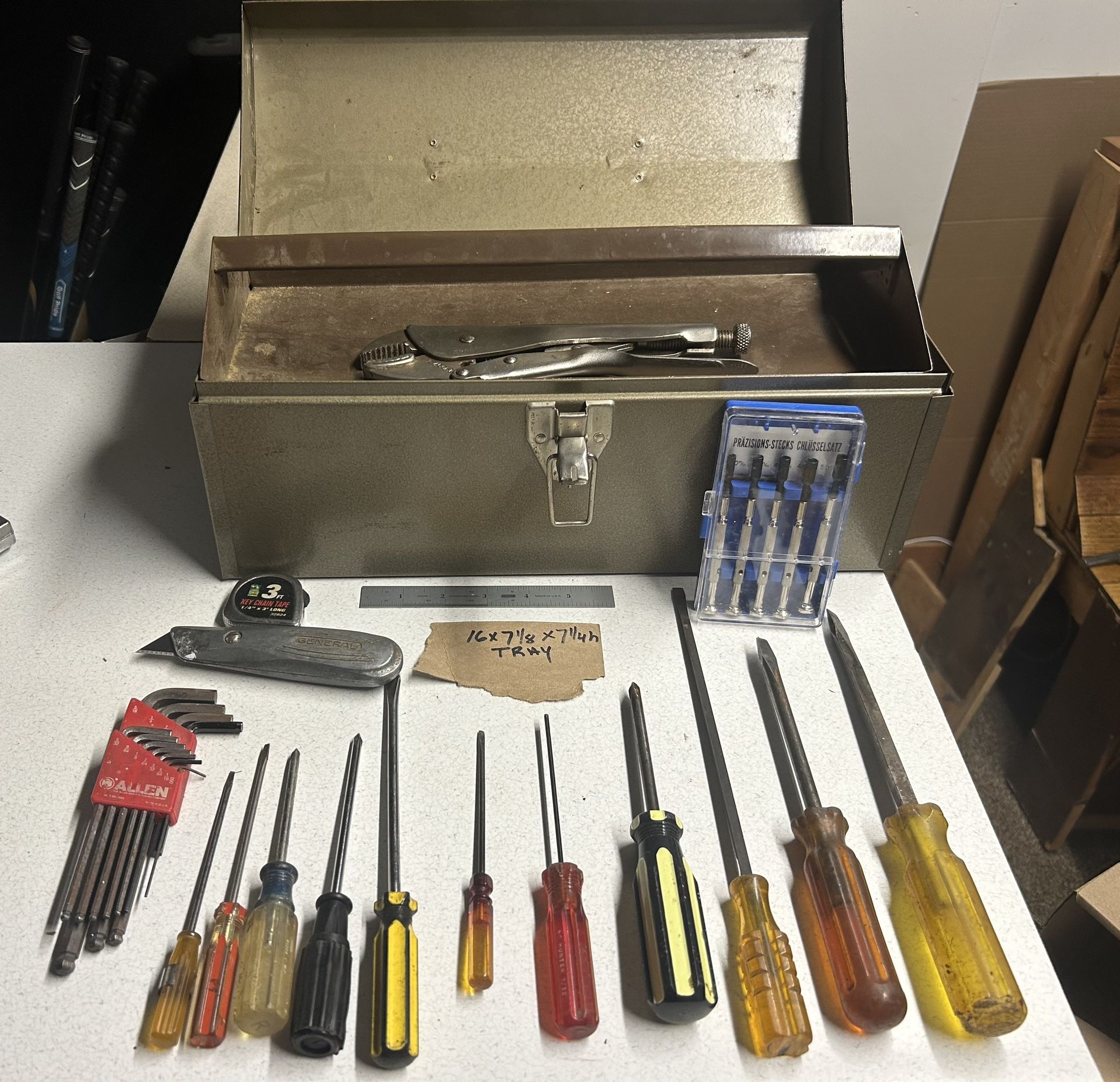 Tool Box With Tools