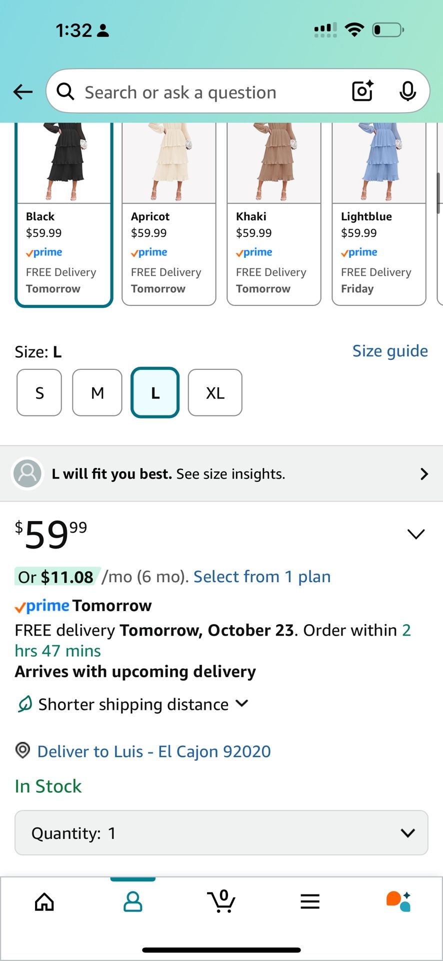 New Women’s Large Elegant Dress