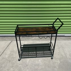 Wine bar cart 