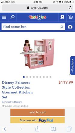 Disney Princess Style Collection Gourmet Kitchen (New in Box) for Sale in  Ashburn, VA - OfferUp