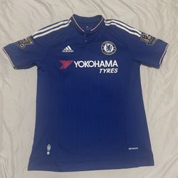 Gary Cahill Chelsea FC Adidas Climacool 2014-15 Champions Soccer Jersey (Men’s M)