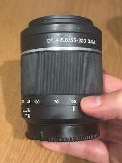 Sony 55-200mm f4.5-5.6 DT SAM Camera Lens A-Mount