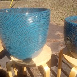 Awesome New Designer Terra Cotta Glazed Garden Planter High Quality Masterpiece Very Detailed Heavy Duty