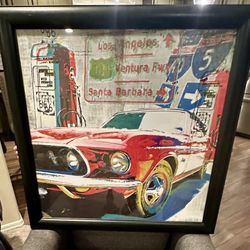 Ray Foster - Ventura Hwy Framed Print