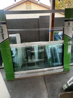 Plygem Window 72in X 80in Without Blinds 
