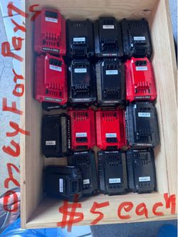 I have likec30 porter cable batteries new no good only for parts $5 each