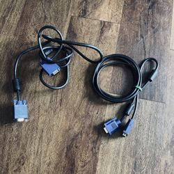 Computer Monitor Cables $5
