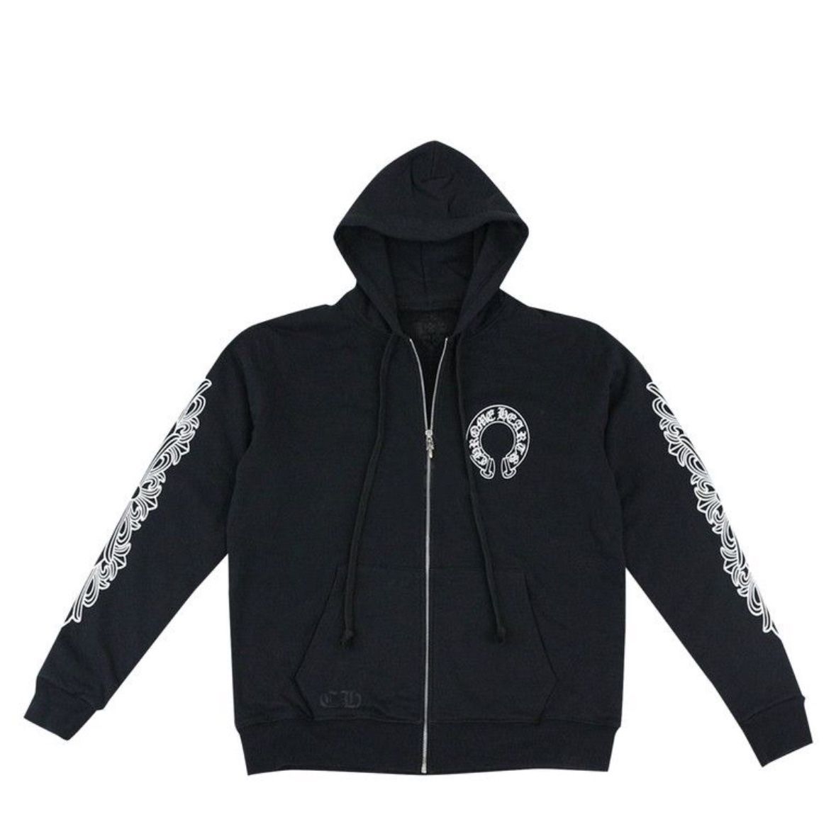 Brand New Authentic Black & White Chrome Hearts Hoody