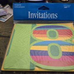18th Birthday Party Invitation 