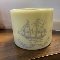 Antique Mug, Ship, Friendship, Old Spice