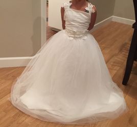Flower Girl communion baptism princess dress
