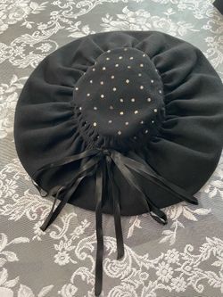 1940’s-1950’s Vintage Wool Felted Hat, Macy’s New York Brand