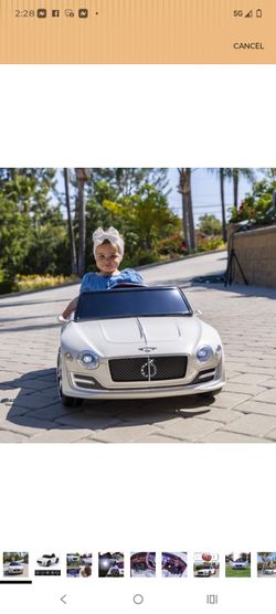 Girls luxury ride on car