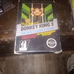 Original Donkey Kong For Nintendo 