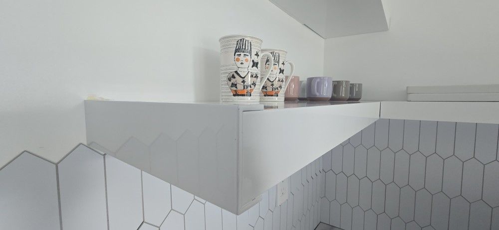 6-Ft Aluminum Floating Shelves