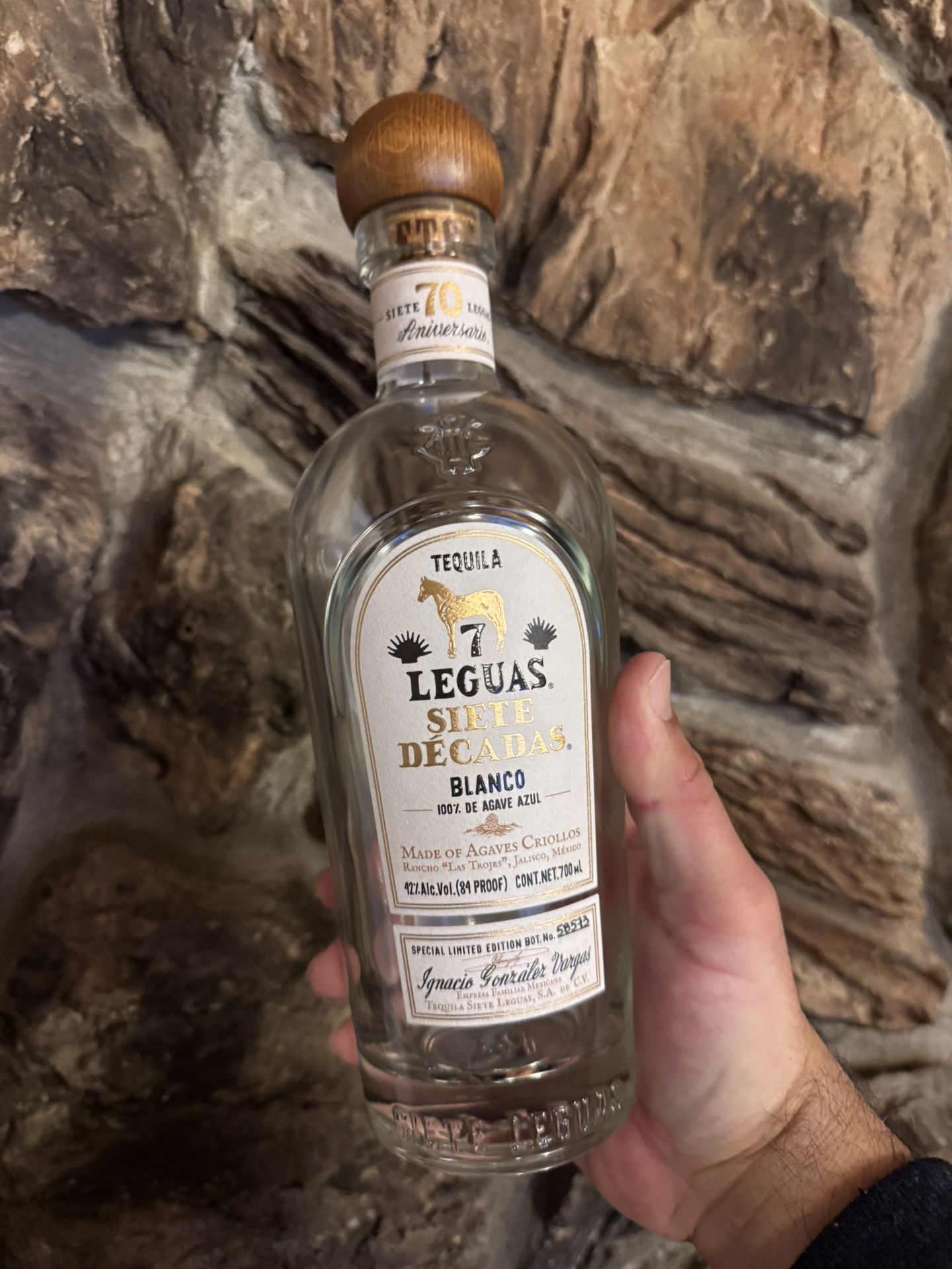 Empty Tequila Bottle