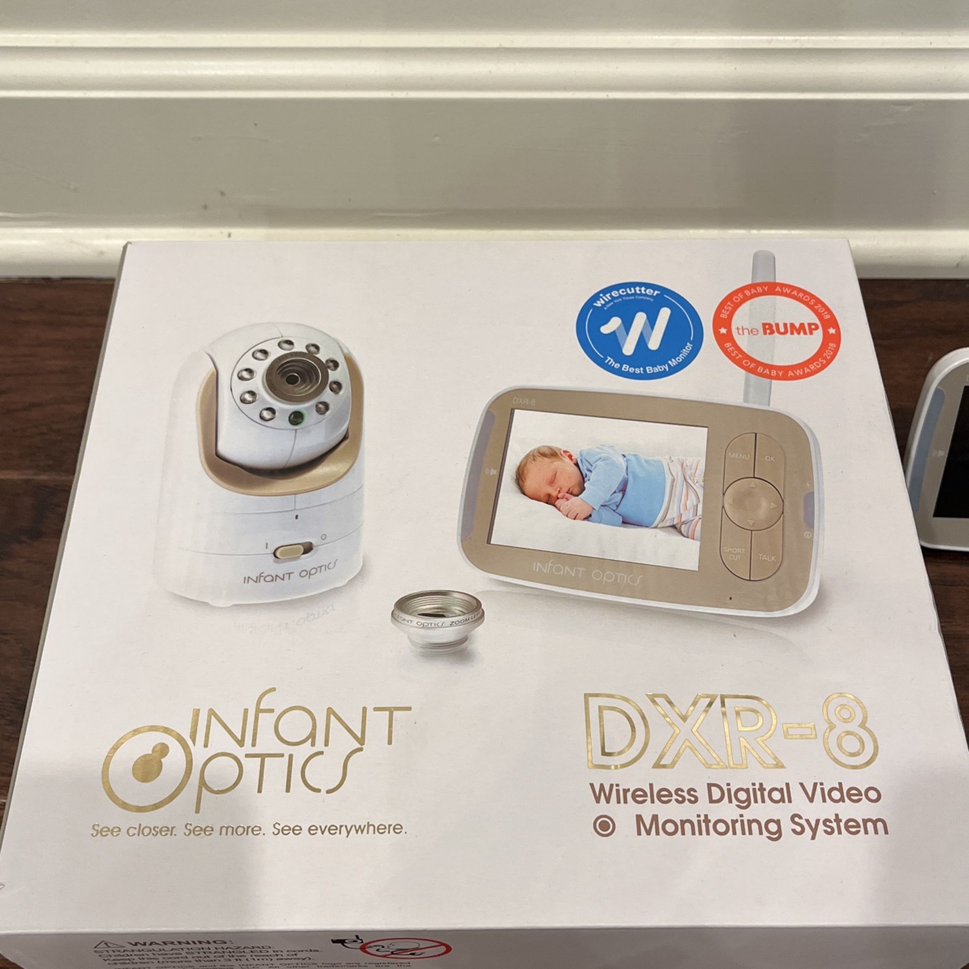 Infant Optics DXR-8 Video Monitoring System (total Of 3 Cameras)