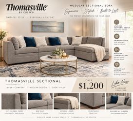 Thomasville Modular Sectional Sofa