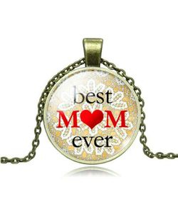 brand new best mom ever pendant necklace