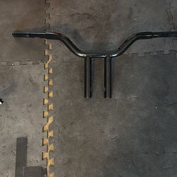 10" MX-T Bars Handlebar black For Harley Softail.